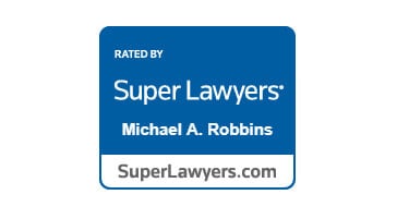 RATED BY Super Lawyers Michael A. Robbins SuperLawyers.com